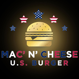 Mac'n'cheese U.S. Burger logo.